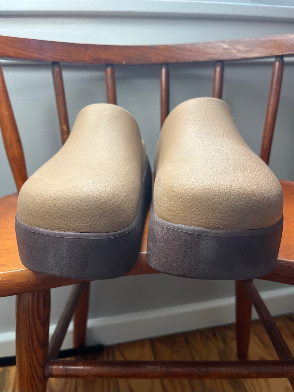 Crocs Dylan Platform Clog Sepia Brown Women’s Size 9 Chunky Slip On Sandals EUC - Picture 3 of 11